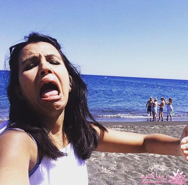 تنهایی ماه عسل رفتن یک عروس 